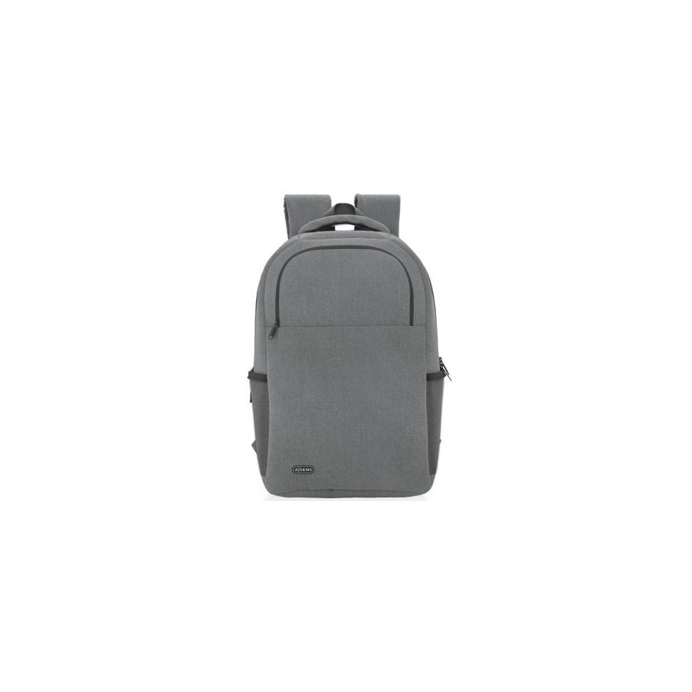 Mochila Aisens Premium ASBG-BP083-GR para Portátiles hasta 15.6'/ Gris | Mochilas