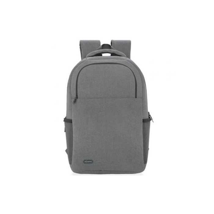 Mochila Aisens Premium ASBG-BP083-GR para Portátiles hasta 15.6'/ Gris | Mochilas