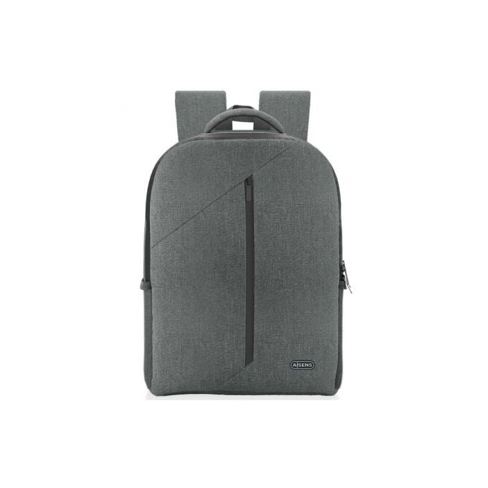 Mochila Aisens Premium ASBG-BP084-GR para Portátiles hasta 15.6'/ Gris | Mochilas