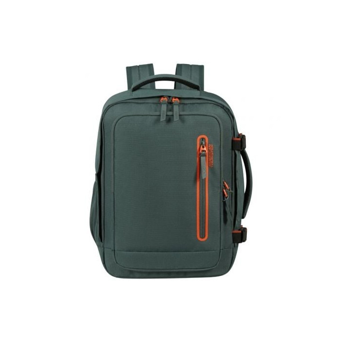 Mochila American Tourister Take2cabin S/M para Portátiles hasta 15.6'/ 26.5L/ Verde Oscuro | Mochilas