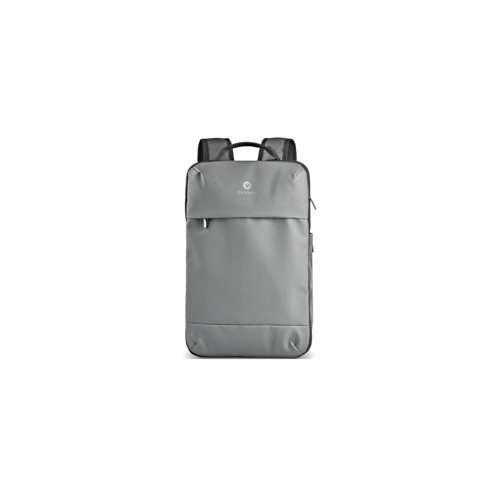 Mochila Expansible NGS Monray Sacks Horizon para Portátiles hasta 14'/ Impermeable/ Gris | Mochilas