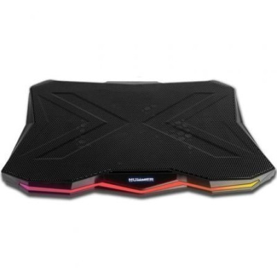 Soporte Refrigerante Nox Pro Stand para Portátiles hasta 17.3'/ Iluminación LED | Bases Refrigeradoras