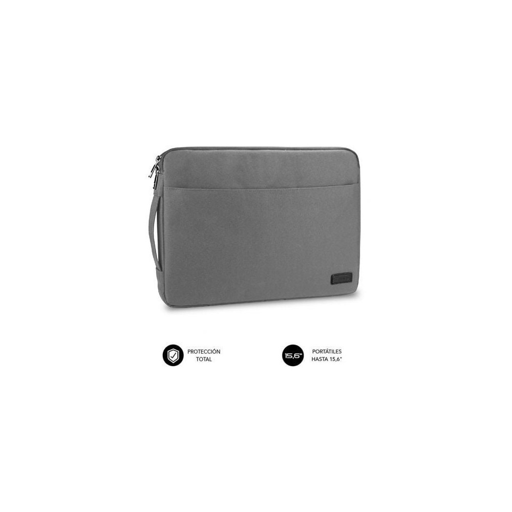Funda Subblim Urban Laptop Sleeve para Portátiles hasta 15.6'/ Gris | Maletines y Fundas