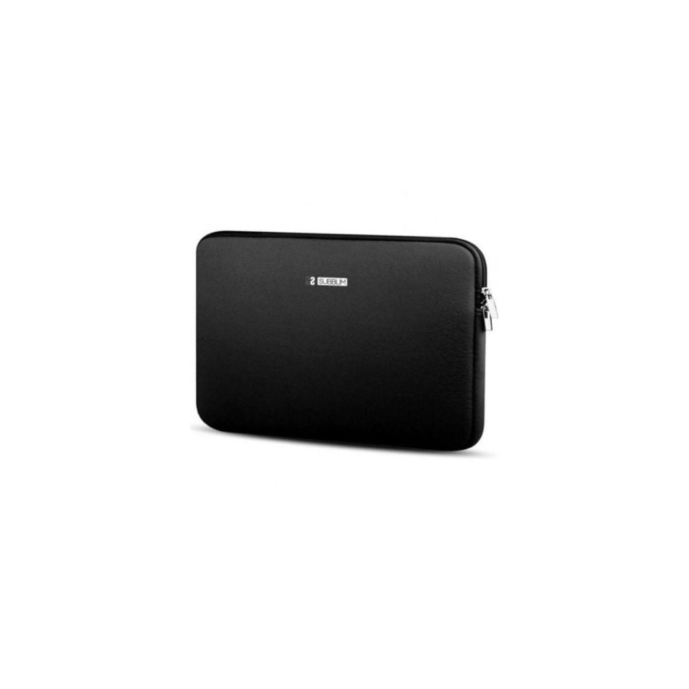 Funda Subblim Business Laptop Sleeve Neoprene V2 para Portátiles hasta 12.5'/ Negra | Maletines y Fundas