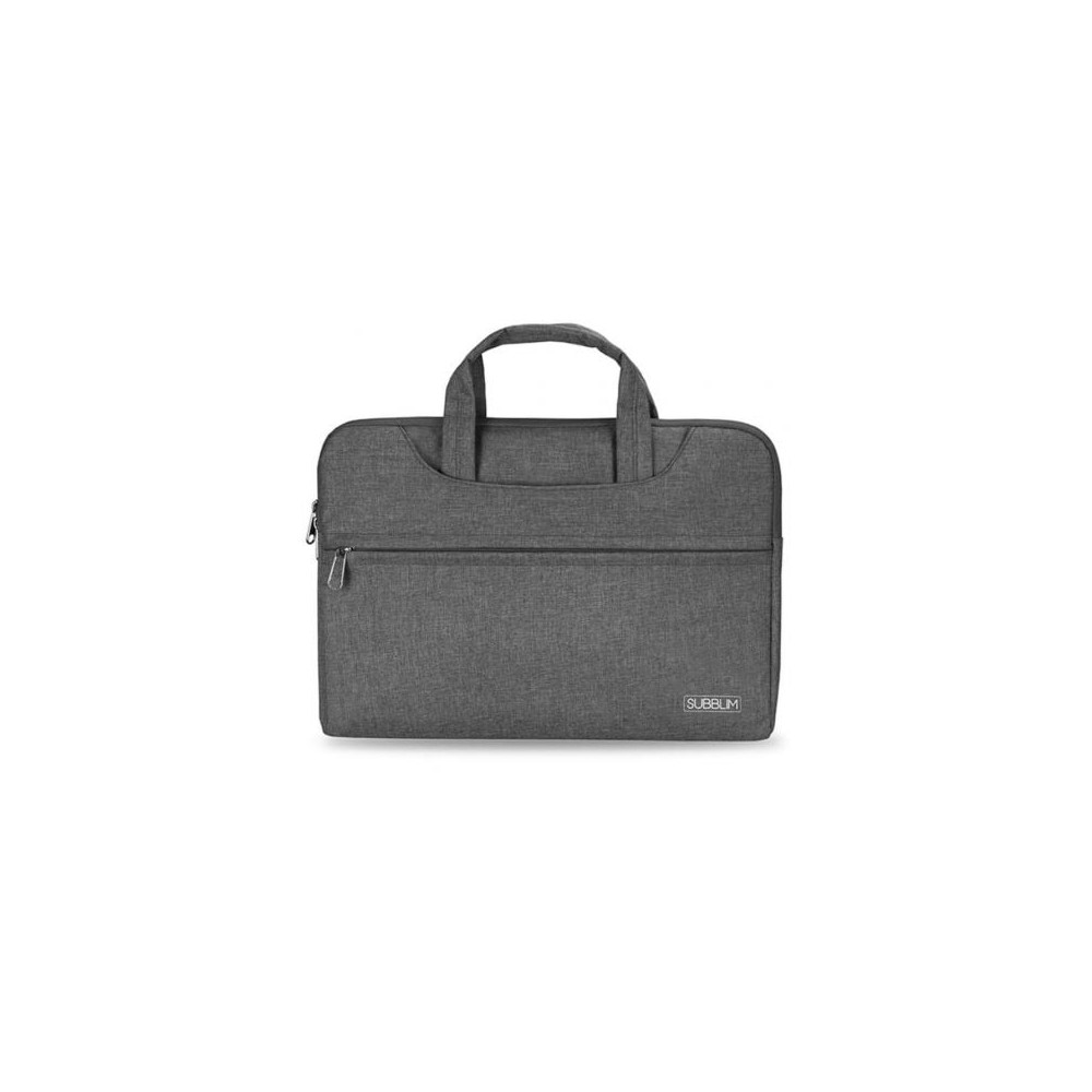Maletín Subblim Business Laptop Sleeve para Portátiles hasta 15.6'/ Cinta para Trolley/ Gris | Maletines y Fundas