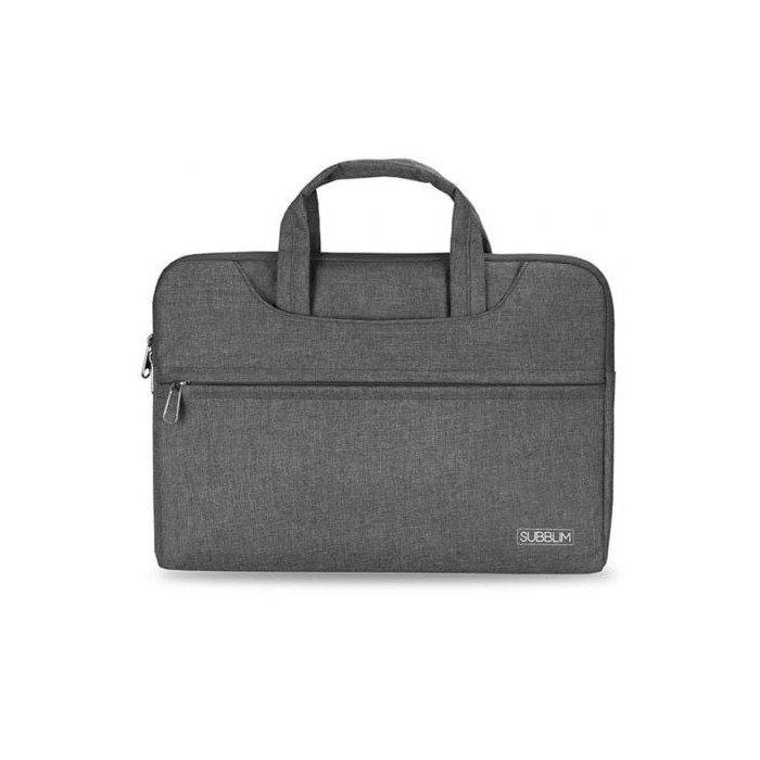 Maletín Subblim Business Laptop Sleeve para Portátiles hasta 15.6'/ Cinta para Trolley/ Gris | Maletines y Fundas