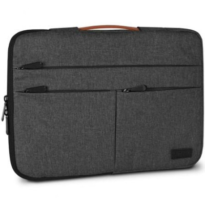 Funda Subblim Air Padding 360 Sleeve para Portátiles hasta 15.6'/ Gris Oscuro | Maletines y Fundas