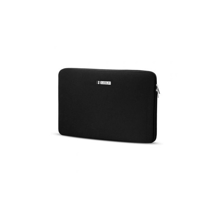 Funda Subblim Business Laptop Sleeve Neoprene V2 para Portátiles hasta 15.6'/ Negra | Maletines y Fundas