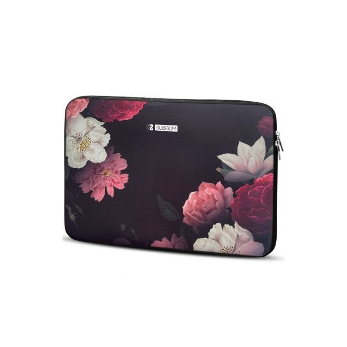 Funda Subblim Trendy Sleeve Neo Flowers para Portátiles hasta 14' | Maletines y Fundas