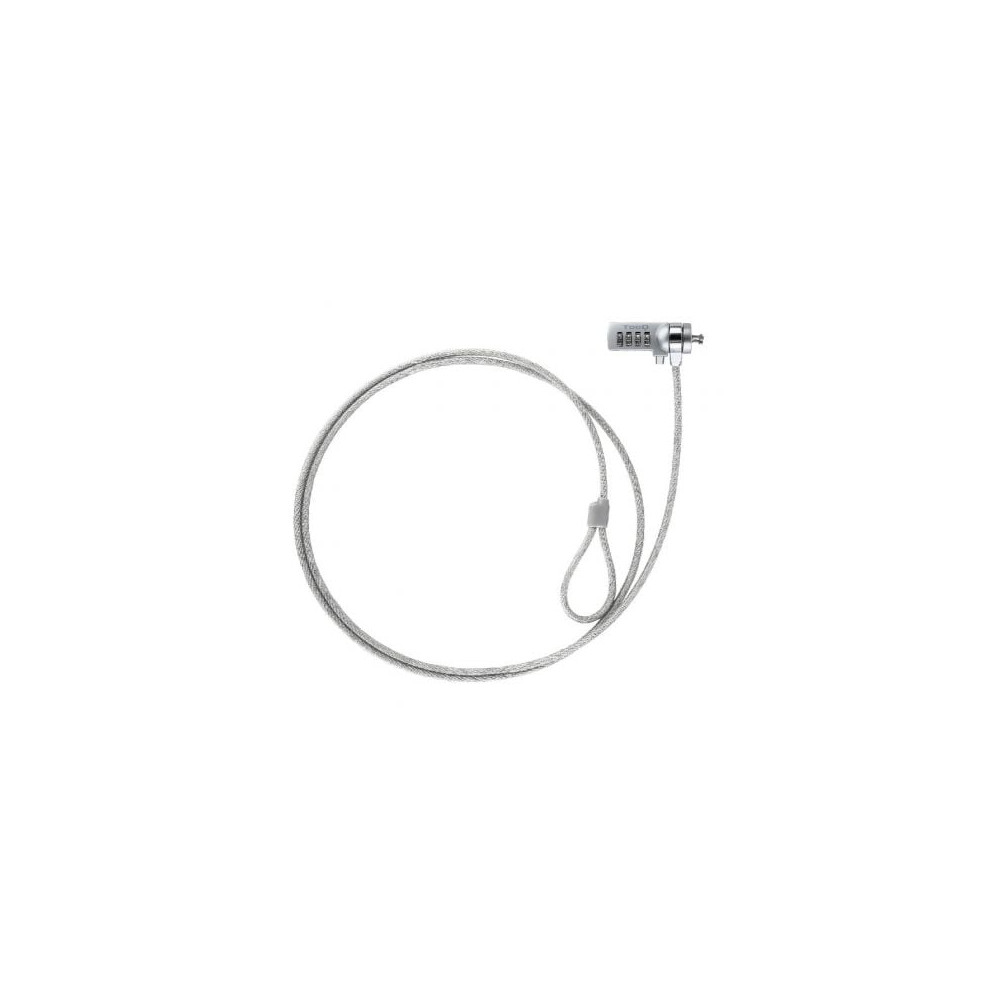 Cable de Seguridad para Portátiles TooQ TQCLKC0015/ 1.5m | Cables de Seguridad