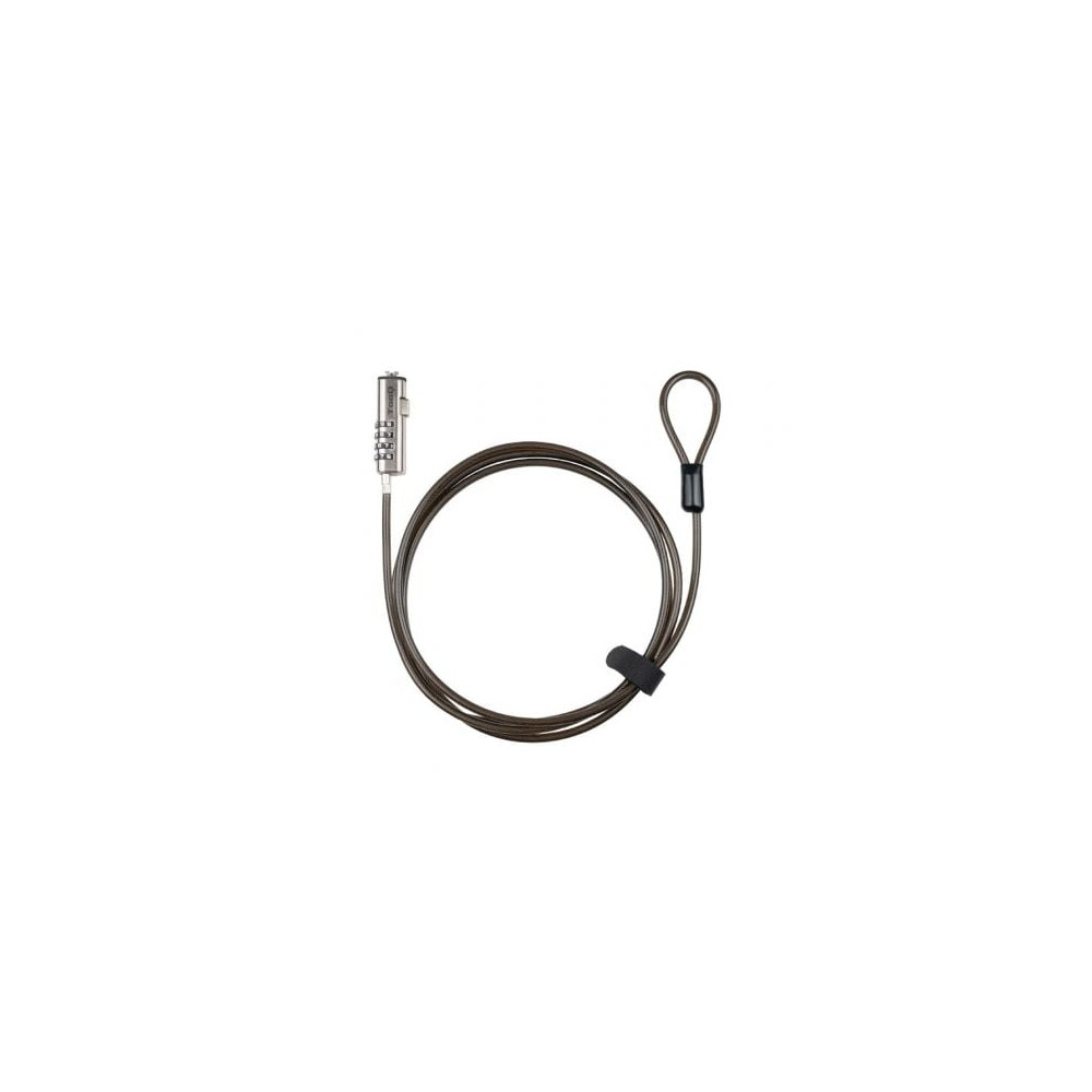 Cable de Seguridad Tipo NANO para Portátiles TooQ TQCLKC0035-G/ 1.5m | Cables de Seguridad