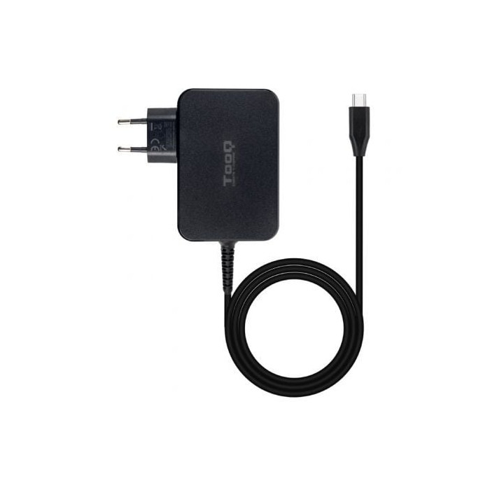 Cargador de Portátil GaN TooQ TQLC-USBCGAN100PD USB Tipo-C/ 100W/ Automático/ Voltaje 5-20V | Cargadores