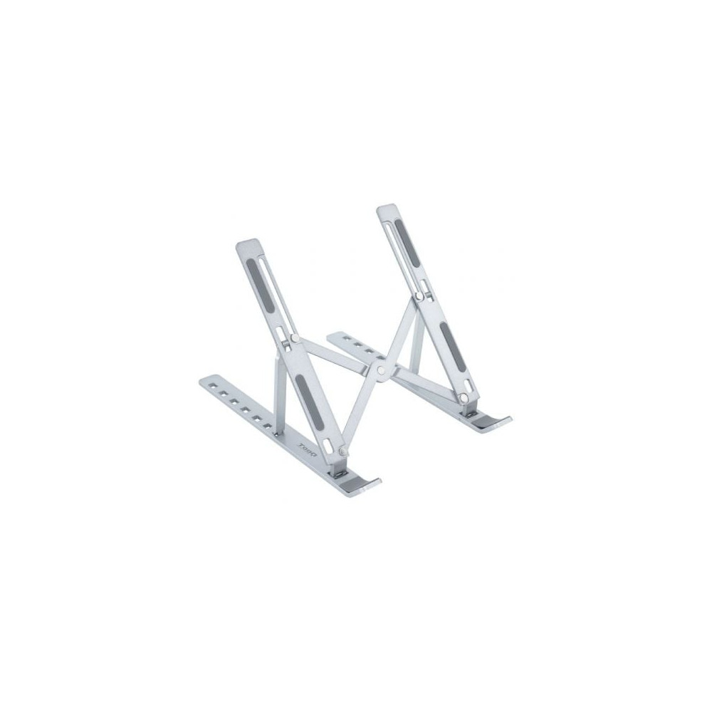 Soporte TooQ TQLRS0035-AL para Portátil/ Tablet hasta 15'/ Plata | Bases Refrigeradoras