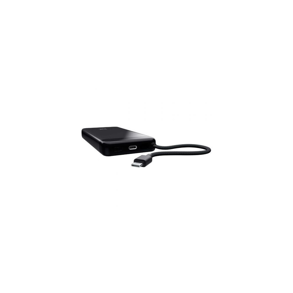 Batería Externa/Powerbank Trust Fiera 20000mAh/ 20W/ Incluye Cable USB Tipo-C | Baterías