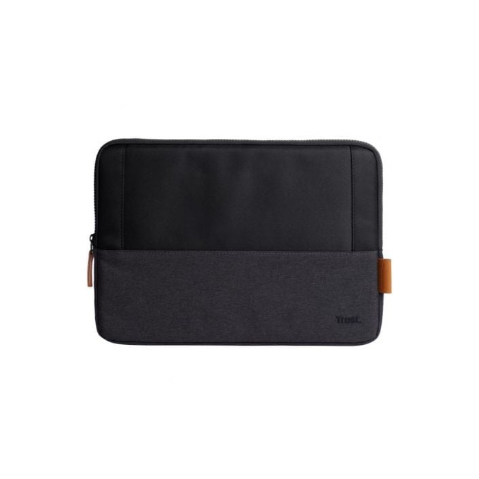 Funda Trust Lisboa para Portátiles hasta 13.3'/ Negra | Maletines y Fundas