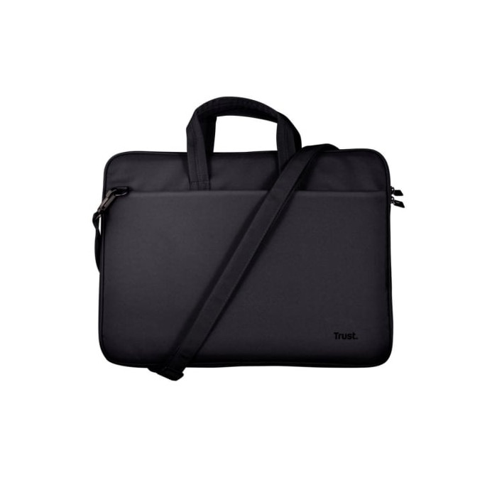 Maletín Trust Bologna para Portátiles hasta 14' 26207/ Negro | Maletines y Fundas