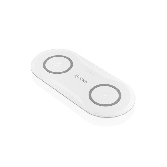 Base de carga Inalámbrica Aisens ASCH-15W2WC059-W/ 15W/ Blanco | Cargadores hasta 45W