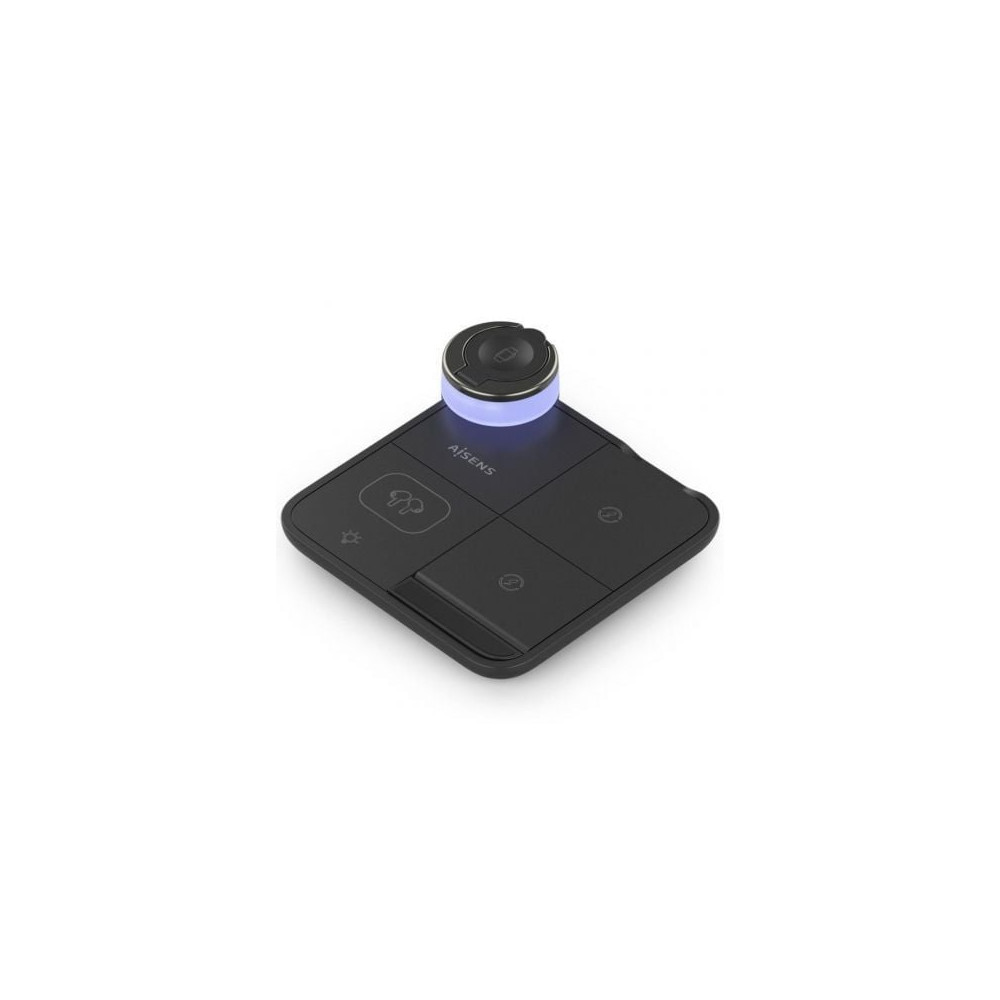 Base de carga Inalámbrica Aisens ASCH-15W4WC062-BK/ 15W/ Negro | Cargadores hasta 45W