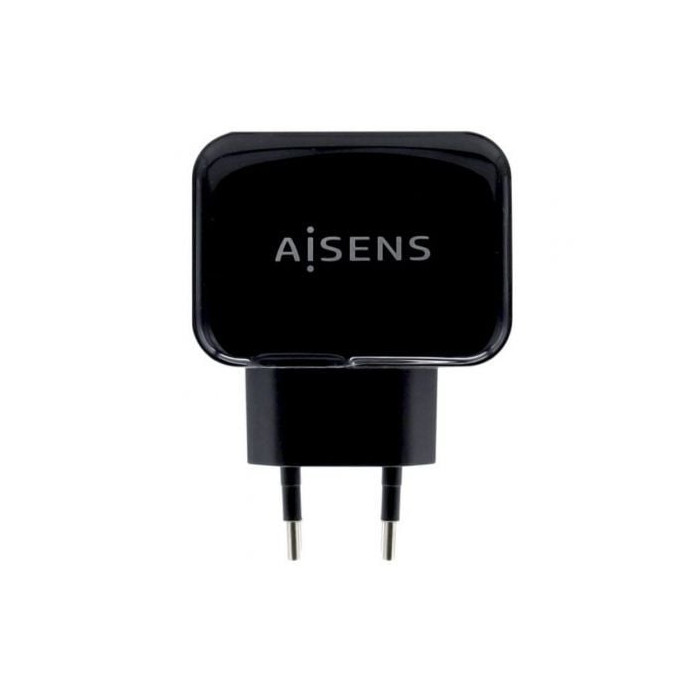 Cargador de Pared Aisens A110-0440/ 2xUSB/ 17W | Cargadores hasta 45W