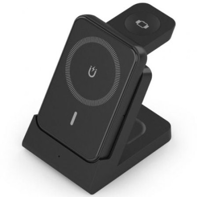 Base de carga Inalámbrica Aisens ASCH-15W4WC064-BK/ 15W/ Negro | Cargadores hasta 45W
