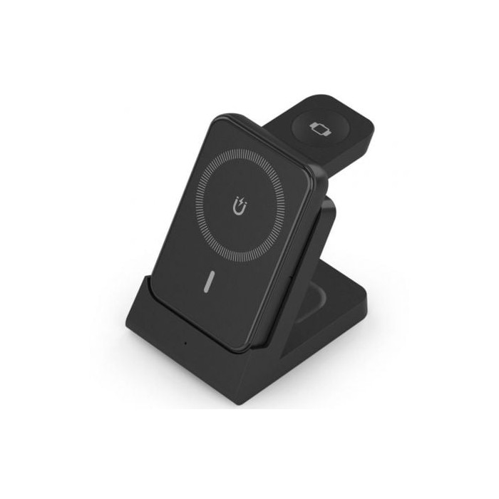 Base de carga Inalámbrica Aisens ASCH-15W4WC064-BK/ 15W/ Negro | Cargadores hasta 45W