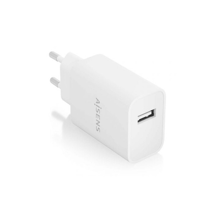 Cargador de Pared Aisens A110-0853/ 1xUSB/ 10.5W | Cargadores hasta 45W