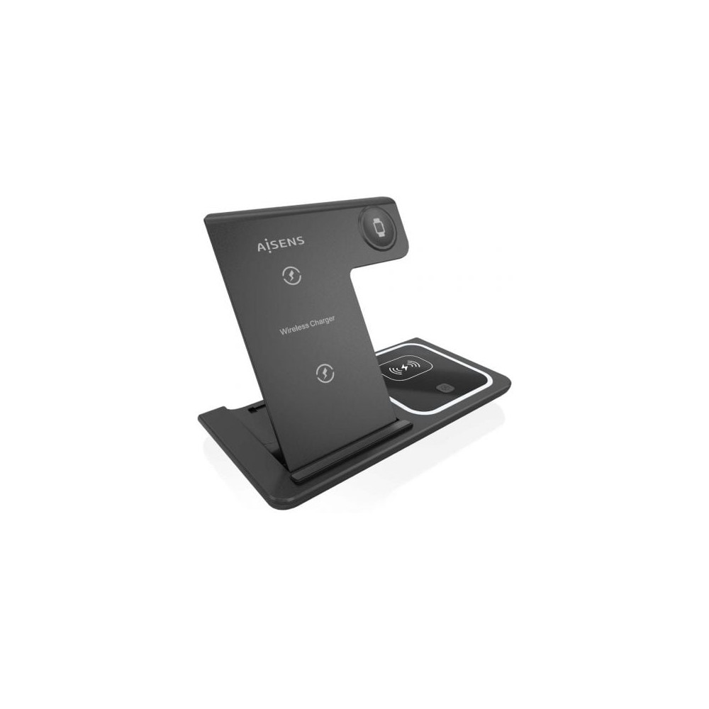 Base de carga Inalámbrica Aisens ASCH-15W3WC043-BK/ 15W | Cargadores hasta 45W