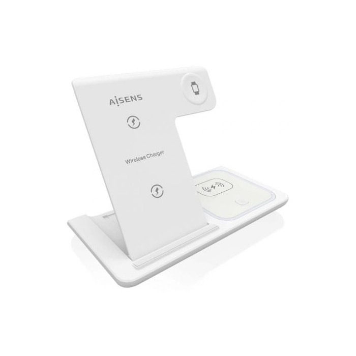 Base de carga Inalámbrica Aisens ASCH-15W3WC044-W/ 15W | Cargadores hasta 45W