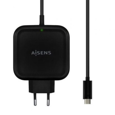 Cargador de Pared Aisens ASCH-1PD65WL-BK/ 1xUSB Tipo-C/ 65W | Cargadores +60W