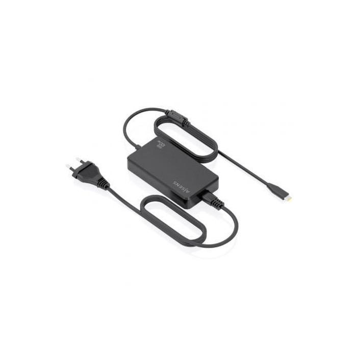 Cargador Sobremesa GaN Aisens ASCH-1PD100D070-BK/ 1xUSB Tipo-C/ 100W | Cargadores +60W