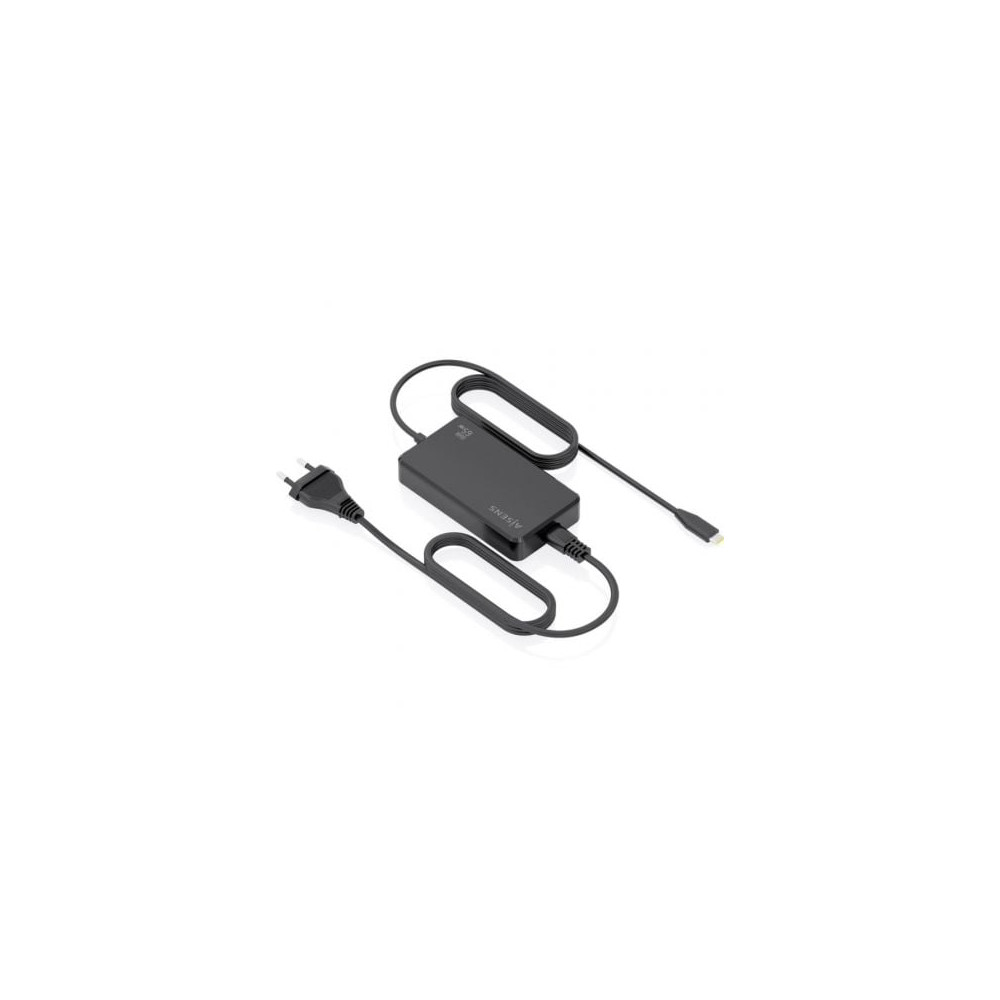 Cargador Sobremesa GaN Aisens ASCH-1PD65D068-BK/ 1xUSB Tipo-C/ 65W | Cargadores +60W