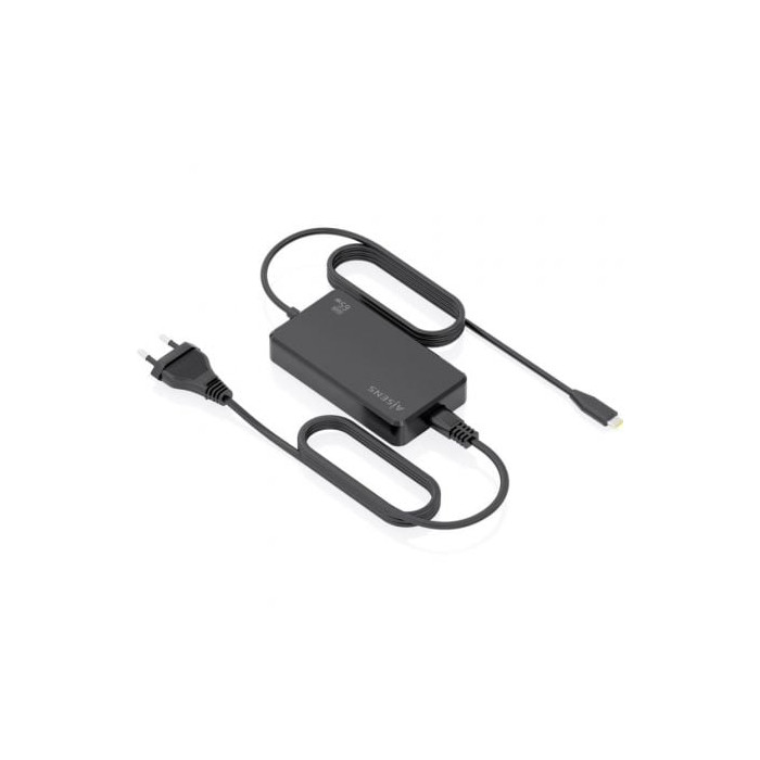Cargador Sobremesa GaN Aisens ASCH-1PD65D068-BK/ 1xUSB Tipo-C/ 65W | Cargadores +60W