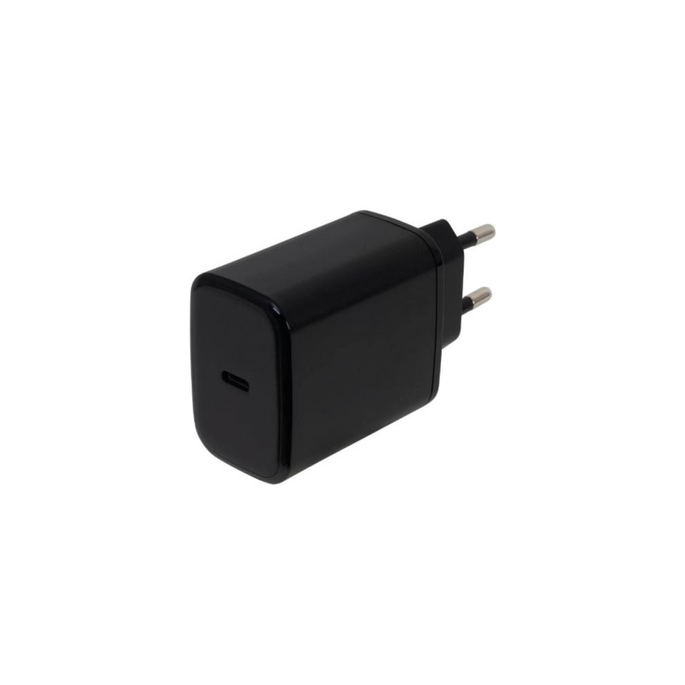 Cargador de Pared GaN Fonestar POWER-C-65/ 1xUSB Tipo-C/ 65W/ Negro | Cargadores +60W
