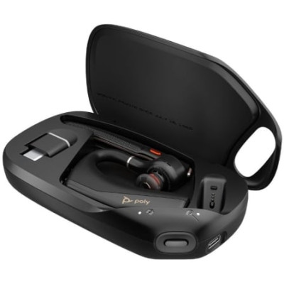 Auriculares Inalámbricos Poly Voyager Legend 50 UC/ con estuche de carga/ Bluetooth/ Negros | Auriculares