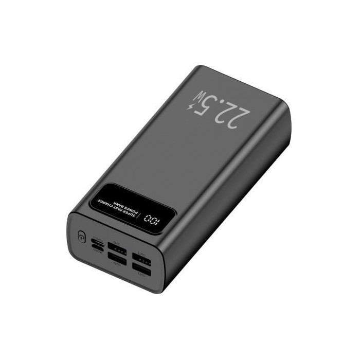 Powerbank 30000mAh Leotec LEPOW30W22W/ 22.5W/ Negra | Powerbanks