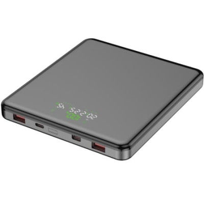 Powerbank 20000mAh Leotec LEPOW100W20G/ 100W/ Gris/ Incluye Cable USB Tipo-C | Powerbanks