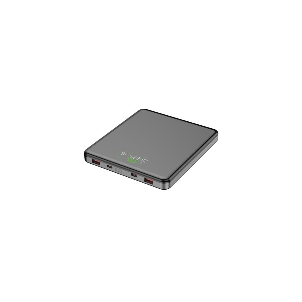 Powerbank 20000mAh Leotec LEPOW100W20G/ 100W/ Gris/ Incluye Cable USB Tipo-C | Powerbanks