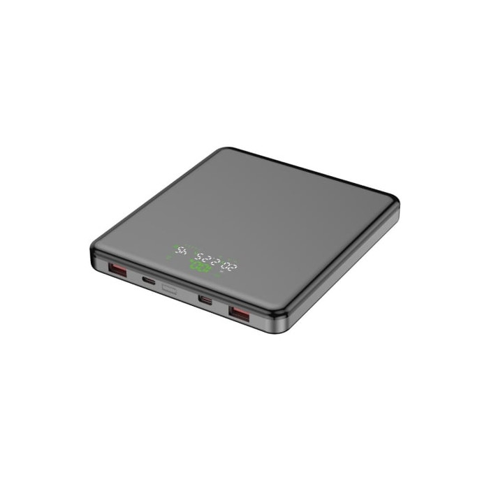 Powerbank 20000mAh Leotec LEPOW100W20G/ 100W/ Gris/ Incluye Cable USB Tipo-C | Powerbanks