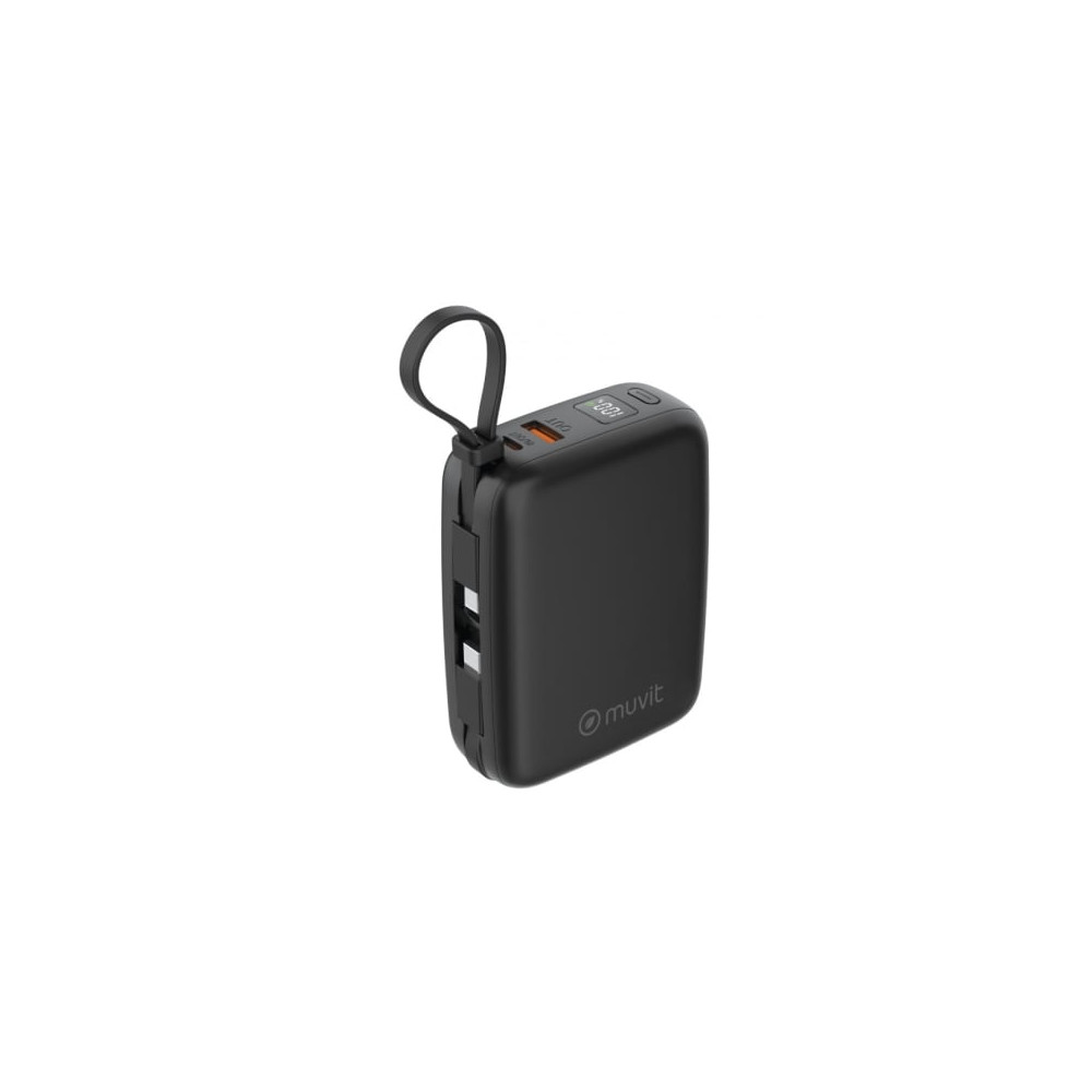Powerbank 20000mAh Muvit For Change MCCHP0015/ 65W/ Negra | Powerbanks