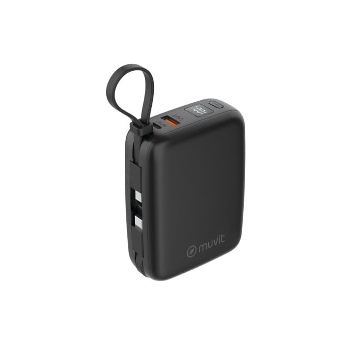 Powerbank 20000mAh Muvit For Change MCCHP0015/ 65W/ Negra | Powerbanks