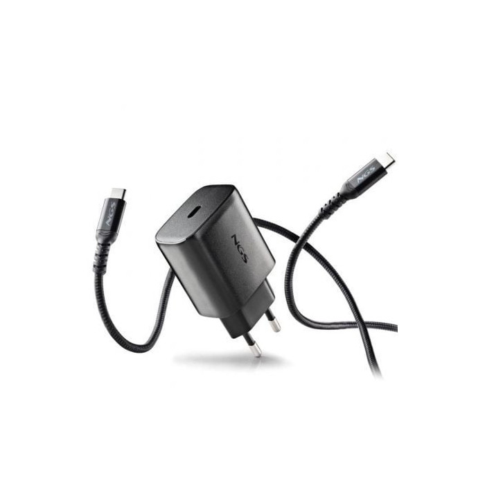 Cargador de Pared GaN NGS Bud 45W/ 1xUSB Tipo-C/ 45W | Cargadores 45-60W