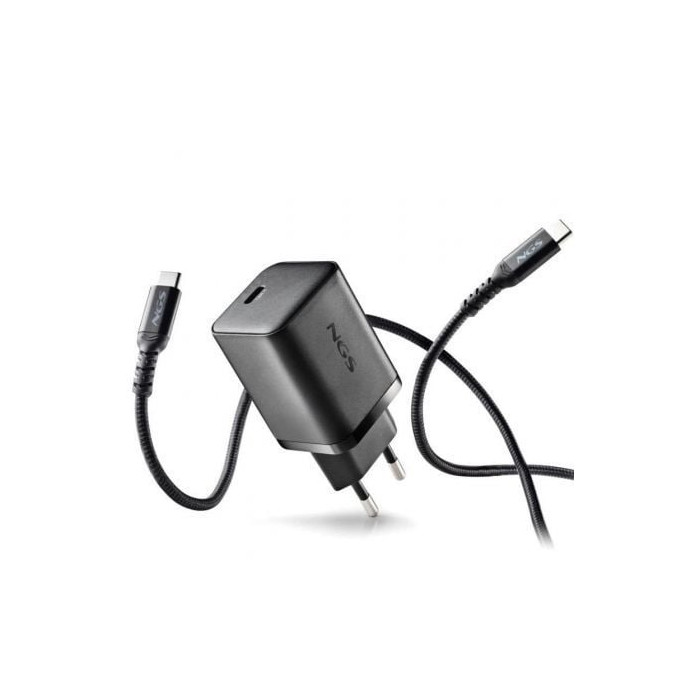 Cargador de Pared GaN NGS Bud 65W/ 1xUSB Tipo-C/ 65W | Cargadores +60W