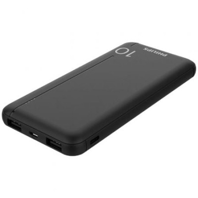 Powerbank 10000mAh Philips DLP1810NB/62/ Negra | Powerbanks