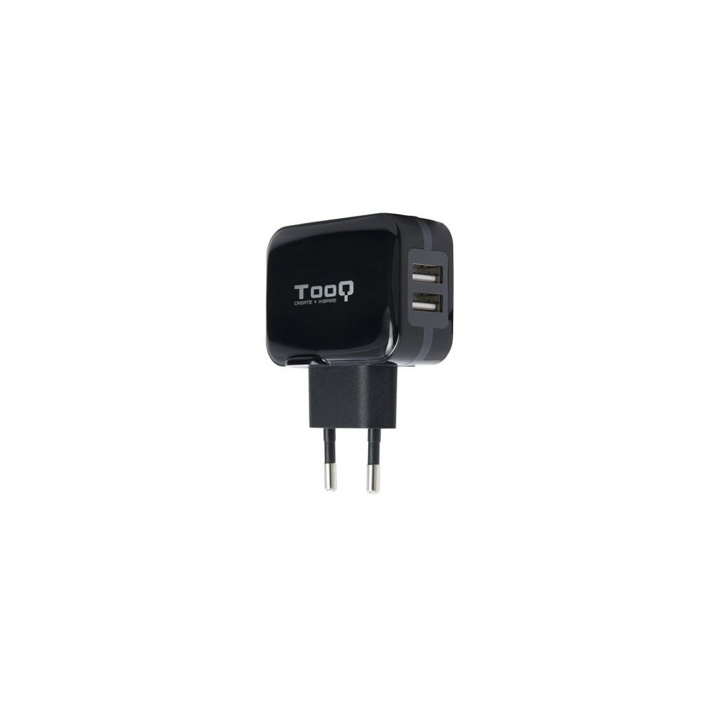 Cargador de Pared TooQ TQWC-1S02/ 2xUSB/ 17W | Cargadores hasta 45W