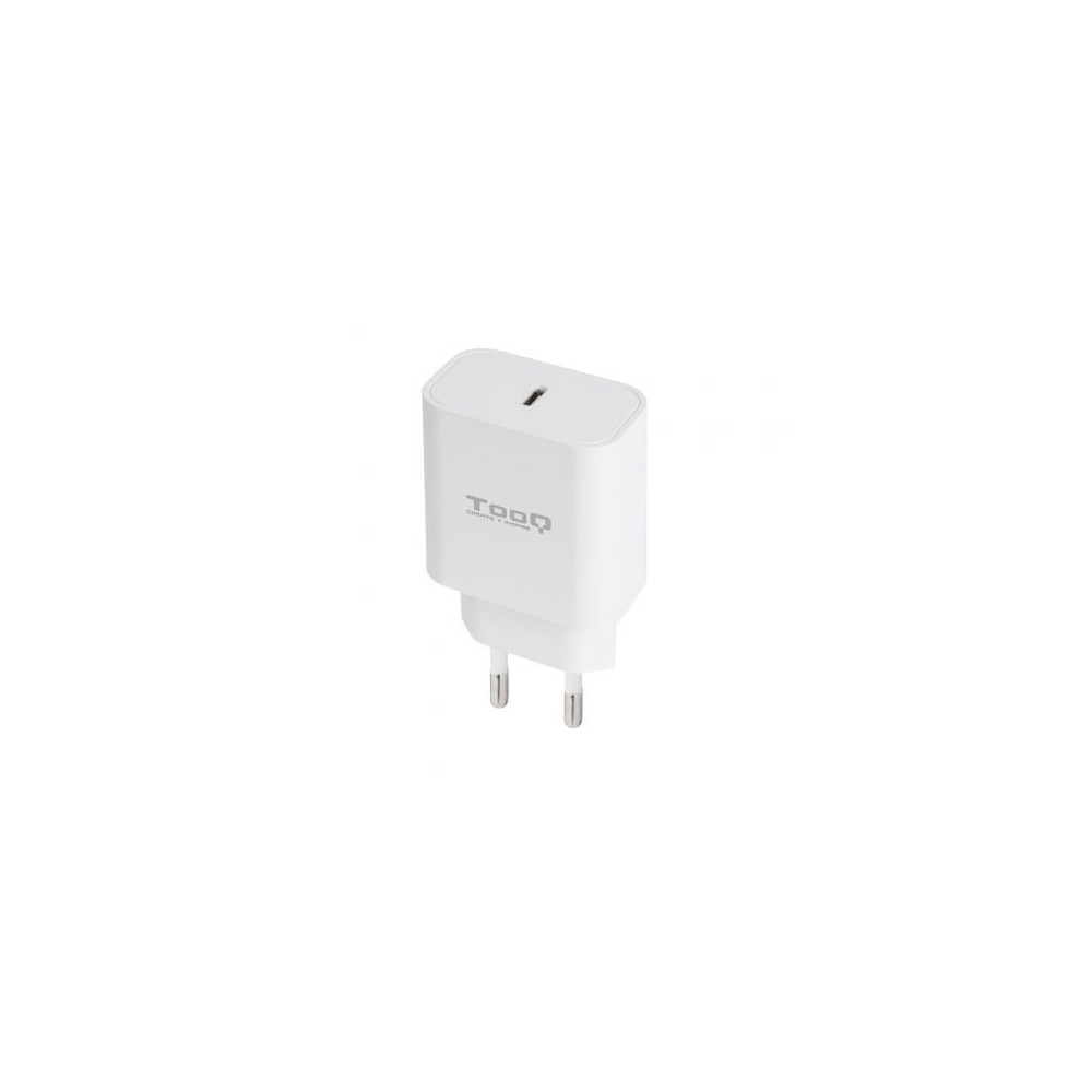 Cargador de Pared TooQ TQWC-PDUSBC20W/ 1xUSB Tipo-C/ 20W | Cargadores hasta 45W