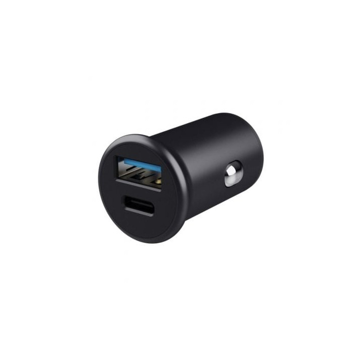 Cargador de Coche Trust Maxo/ 1xUSB-Tipo C/ 1xUSB/ 38W | Cargadores hasta 45W