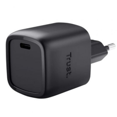 Cargador de Pared GaN Trust Maxo 30W/ 1xUSB Tipo-C/ 30W | Cargadores hasta 45W