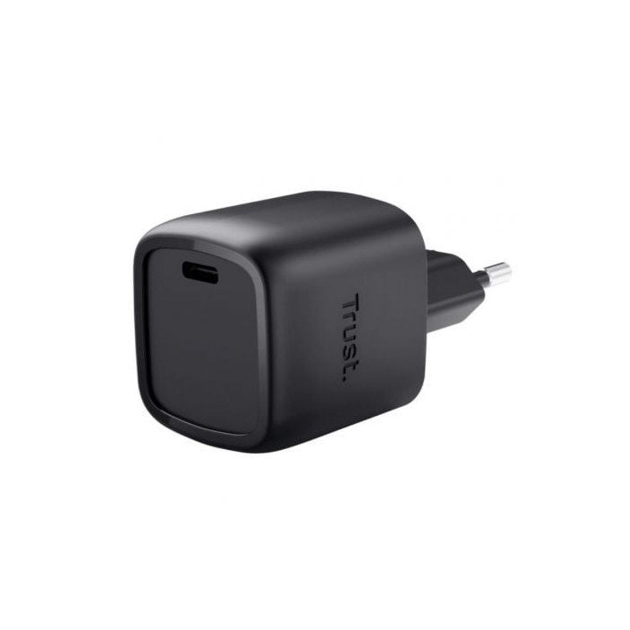 Cargador de Pared GaN Trust Maxo 30W/ 1xUSB Tipo-C/ 30W | Cargadores hasta 45W