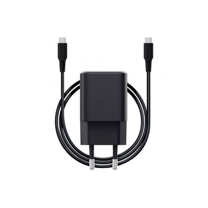 Cargador de Pared GaN Trust Maxo 65W Ultrareducido/ 1xUSB Tipo-C/ Incluye Cable USB Tipo-C/ 65W | Cargadores +60W