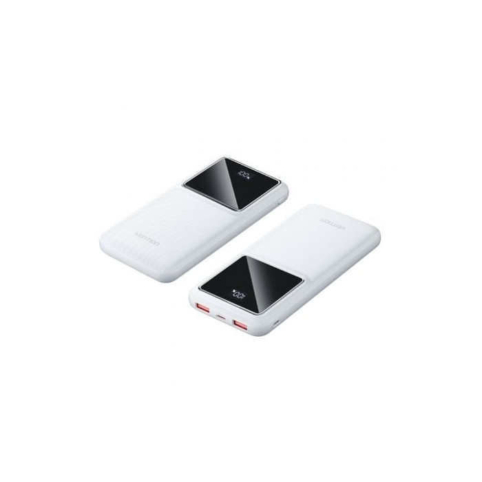Powerbank 10000mAh Vention FHKW0/ 22.5W/ Blanca | Powerbanks